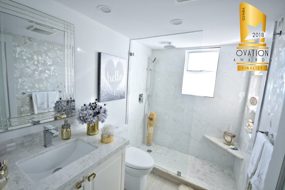 bathroom renovation west vancouver renovateme design and construction