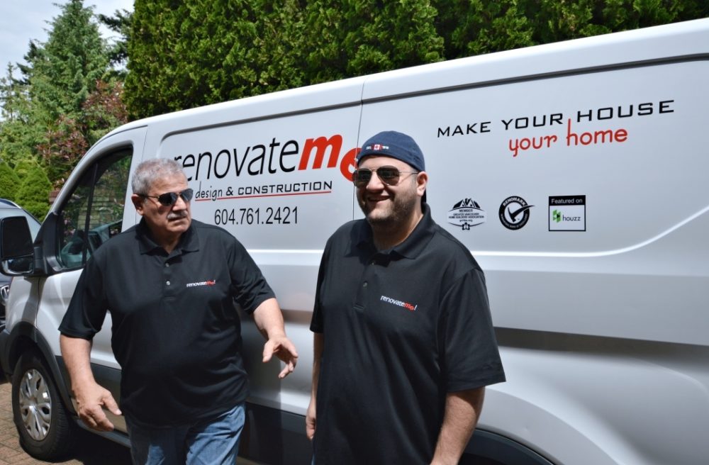 George and Mike - renovateme, Vancouver