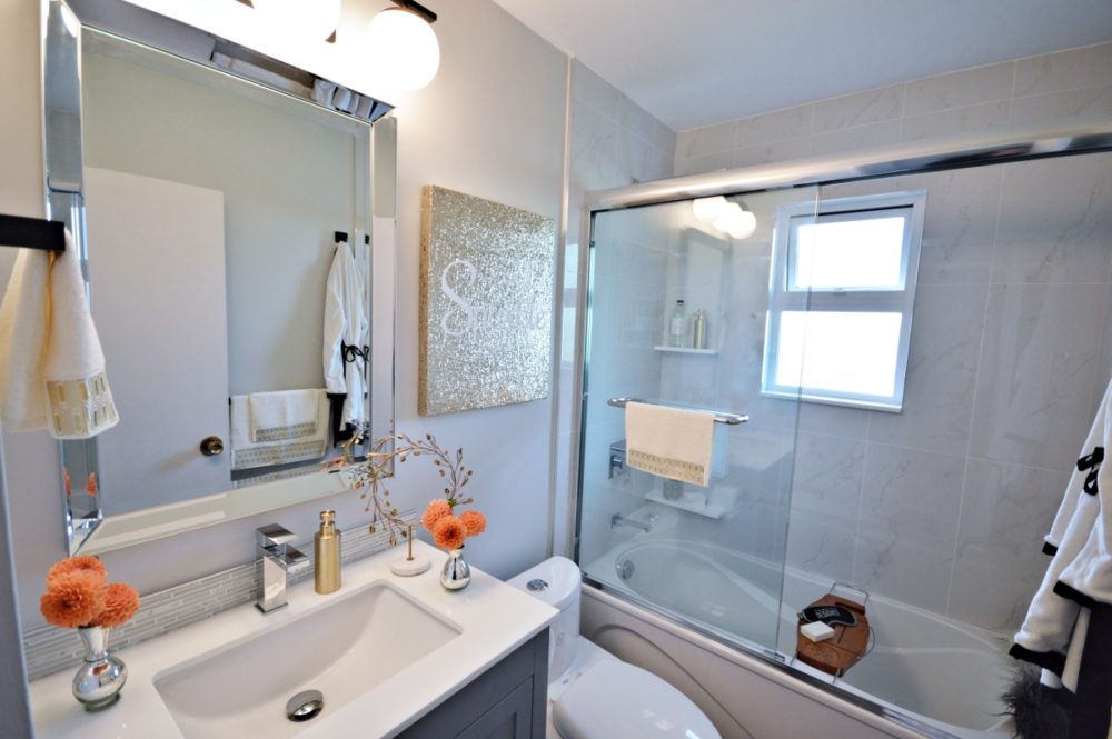 After we Transform your small bathroom